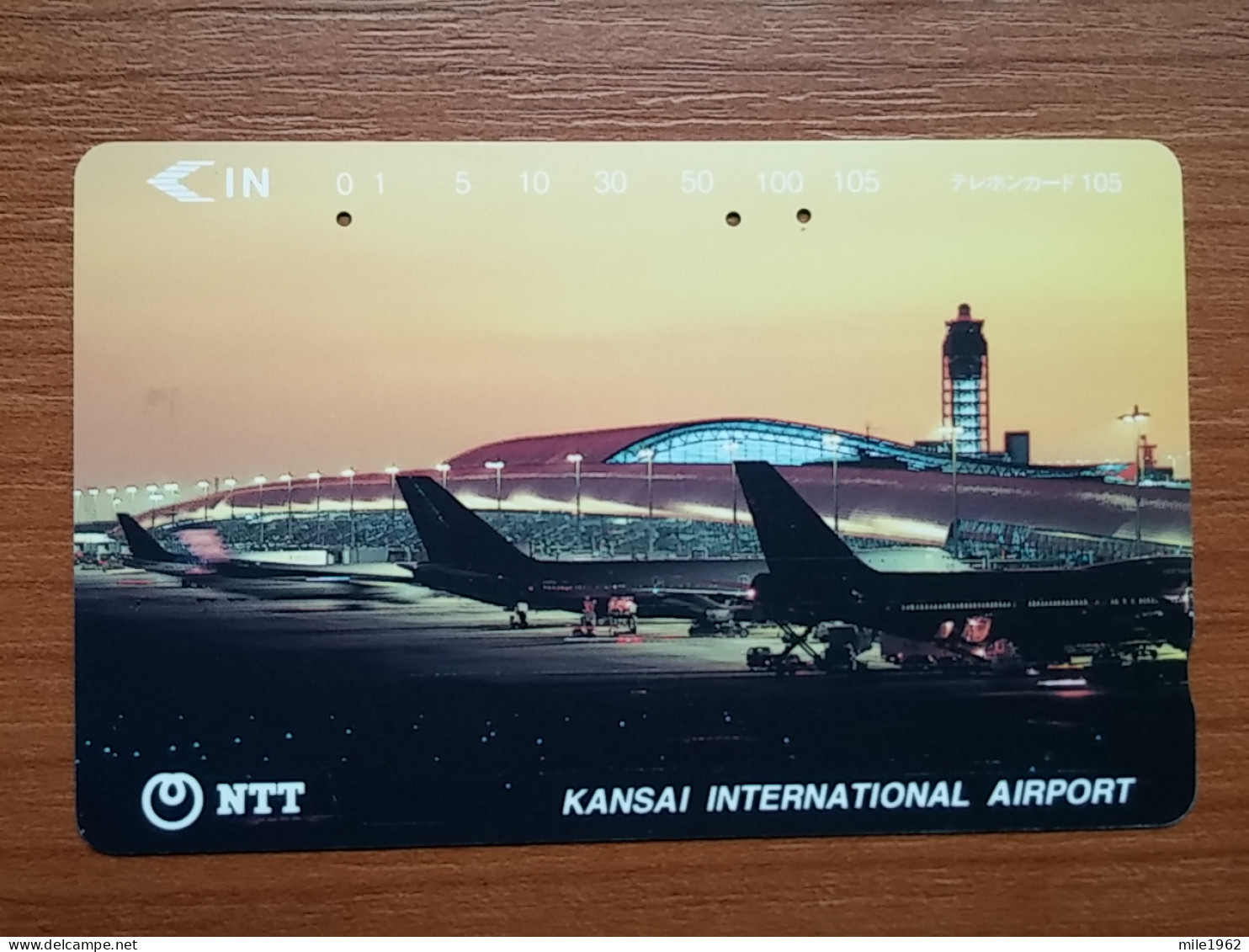 T-344 - JAPAN, TELECARD, PHONECARD,  Avion, Plane, Avio, NTT 331-378 - Airplanes