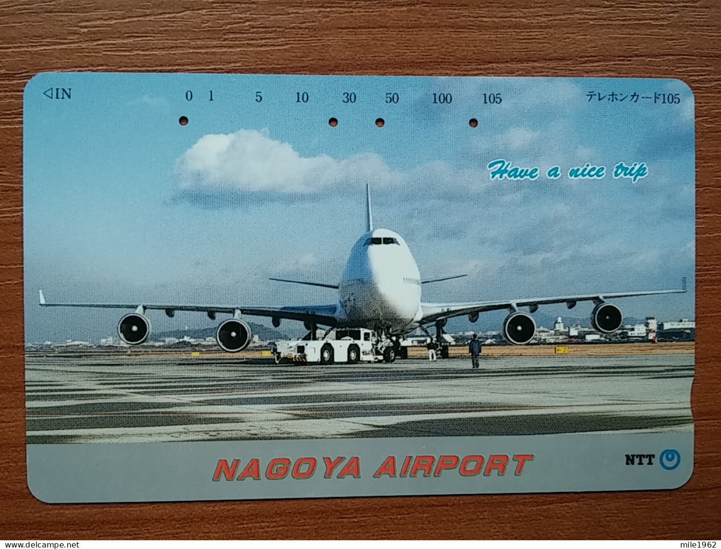 T-345 - JAPAN, TELECARD, PHONECARD,  Avion, Plane, Avio, NTT 291-295 - Flugzeuge