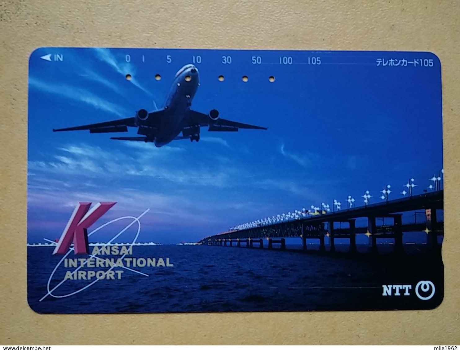 T-345 - JAPAN, TELECARD, PHONECARD,  Avion, Plane, Avio, NTT 331-468 - Airplanes