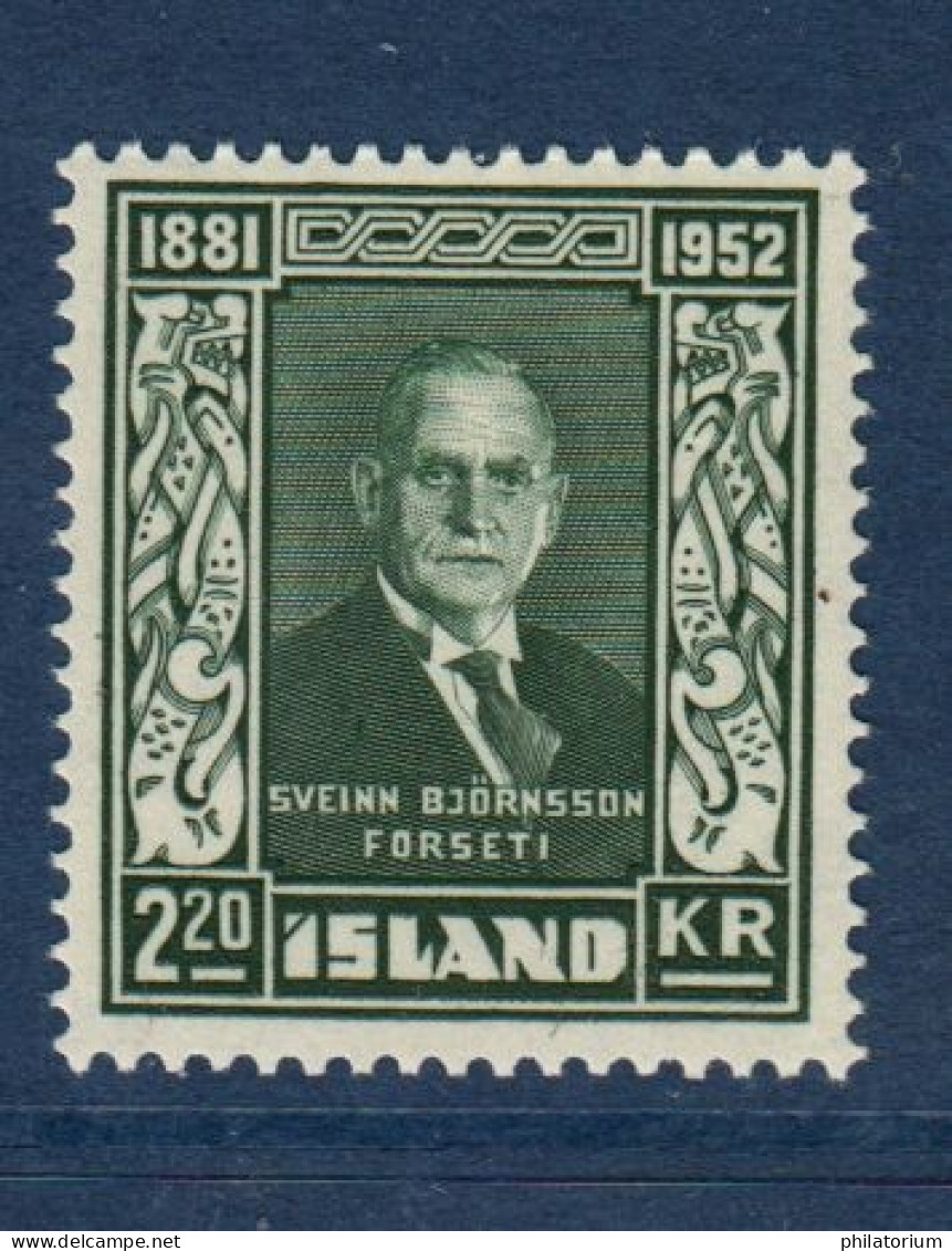 Islande, Island, **, Yv 240, Mi 282, - Unused Stamps