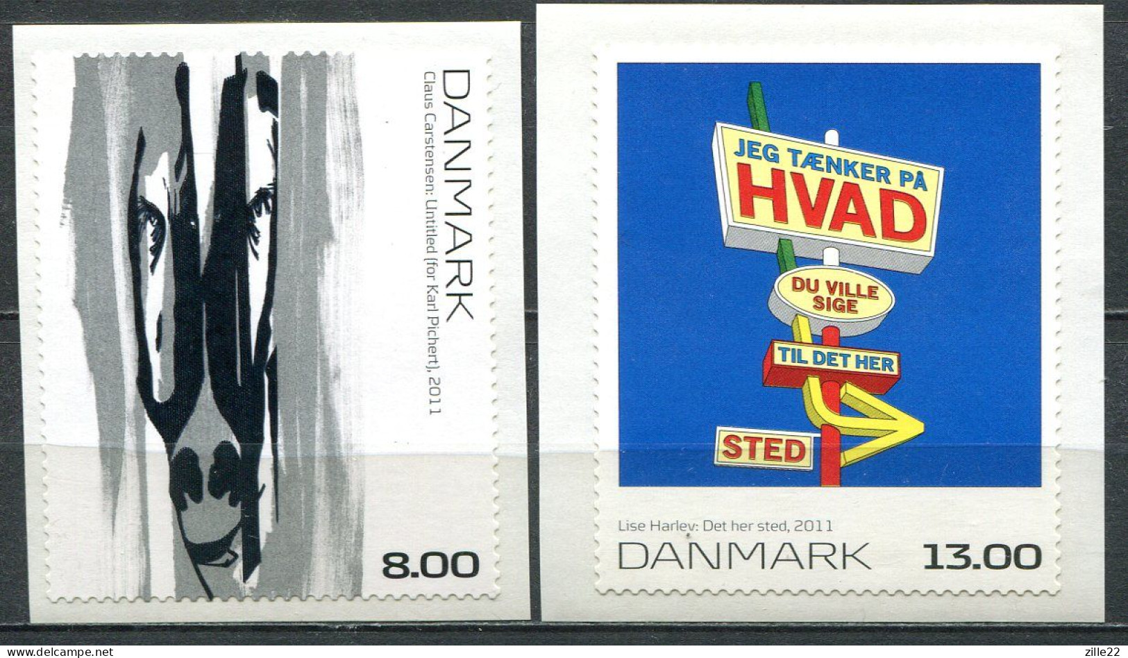 Dänemark Denmark Postfrisch/MNH Year 2011 - Modern Art - Unused Stamps