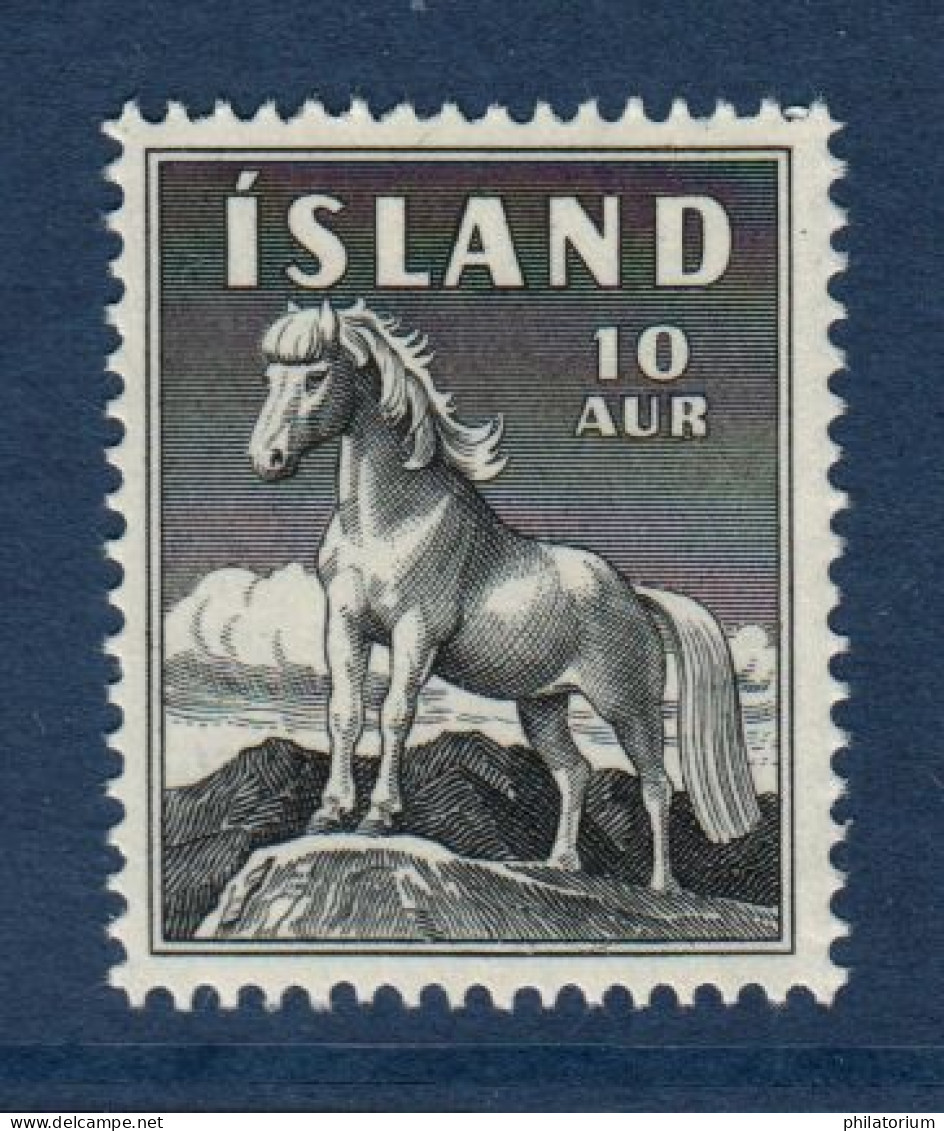Islande, Island, **, Yv 283, Mi 325, Cheval, - Unused Stamps