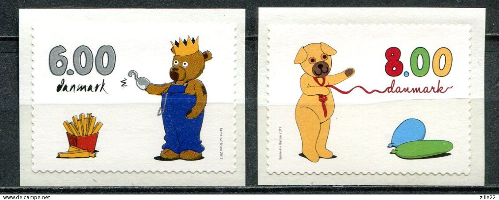 Dänemark Denmark Postfrisch/MNH Year 2011 - Childrens Television - Unused Stamps
