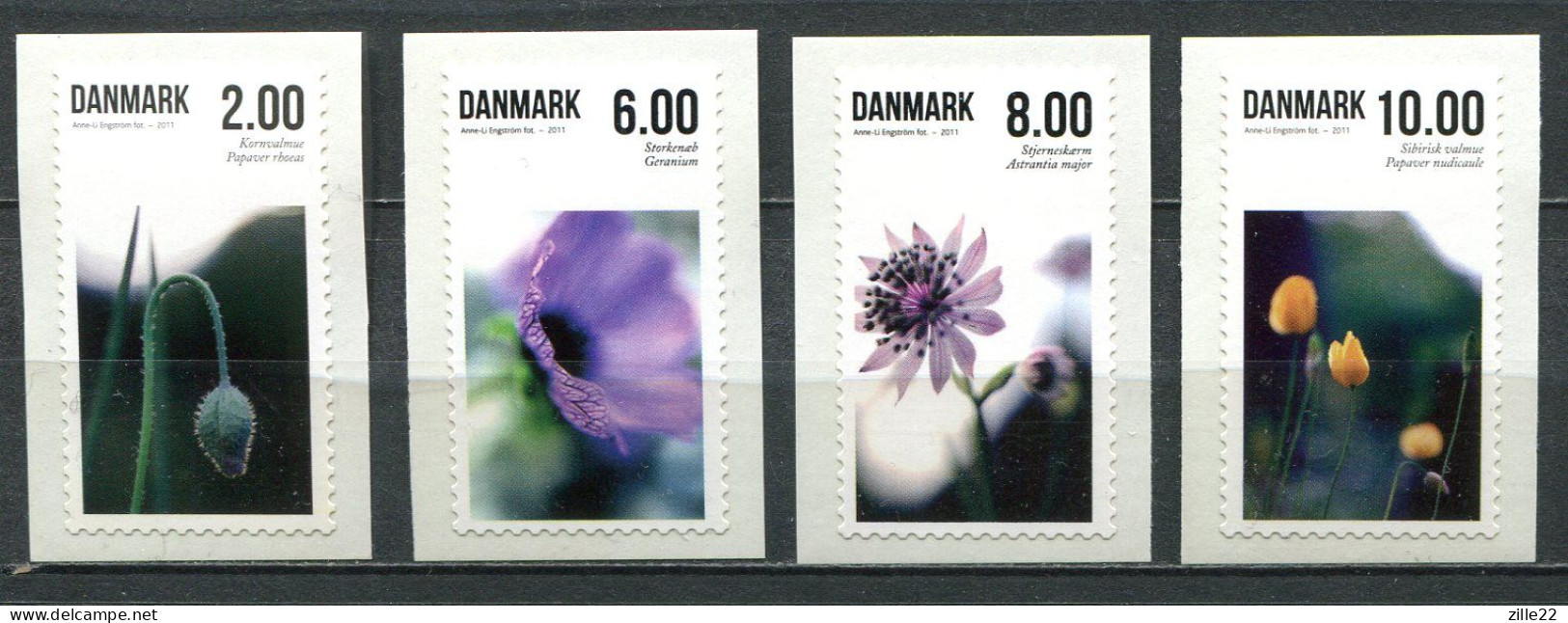 Dänemark Denmark Postfrisch/MNH Year 2011 - Flora, Flowers - Unused Stamps