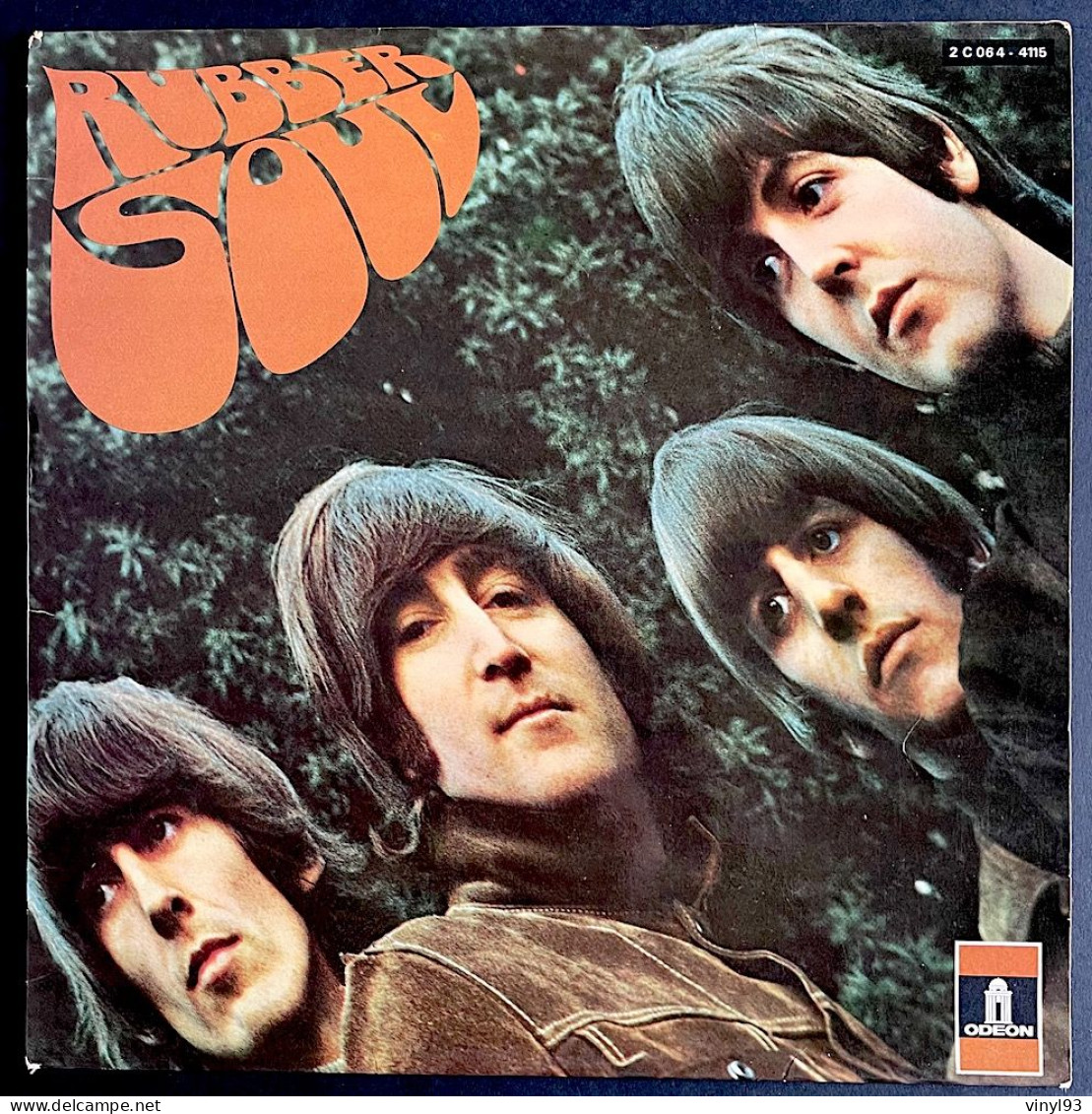 1965 - LP 33T (reissue De 1972 - Sacem) Des Beatles "Rubber Soul" - Odeon 2 C 064-4115 - Andere - Engelstalig