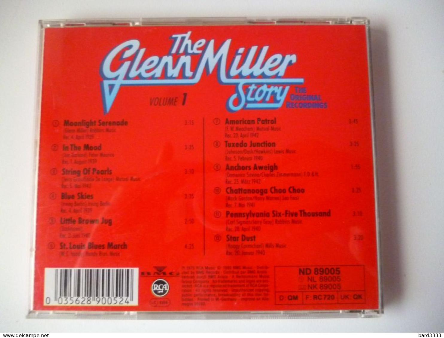 CD Glenn Miller - Vollständige Sammlungen