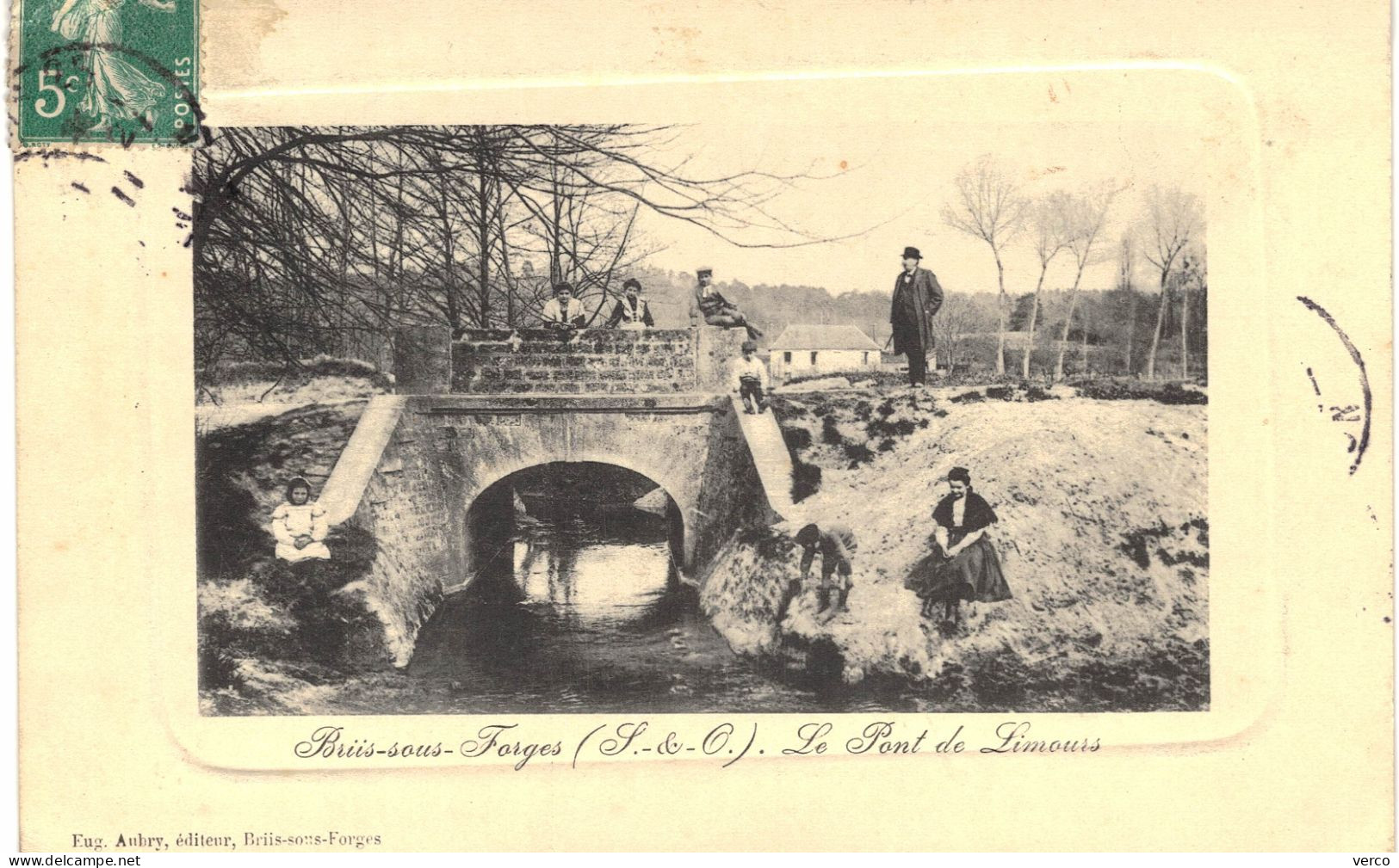 Carte POSTALE  Ancienne De  BRIIS Sous FORGES - Pont De Limours - Briis-sous-Forges