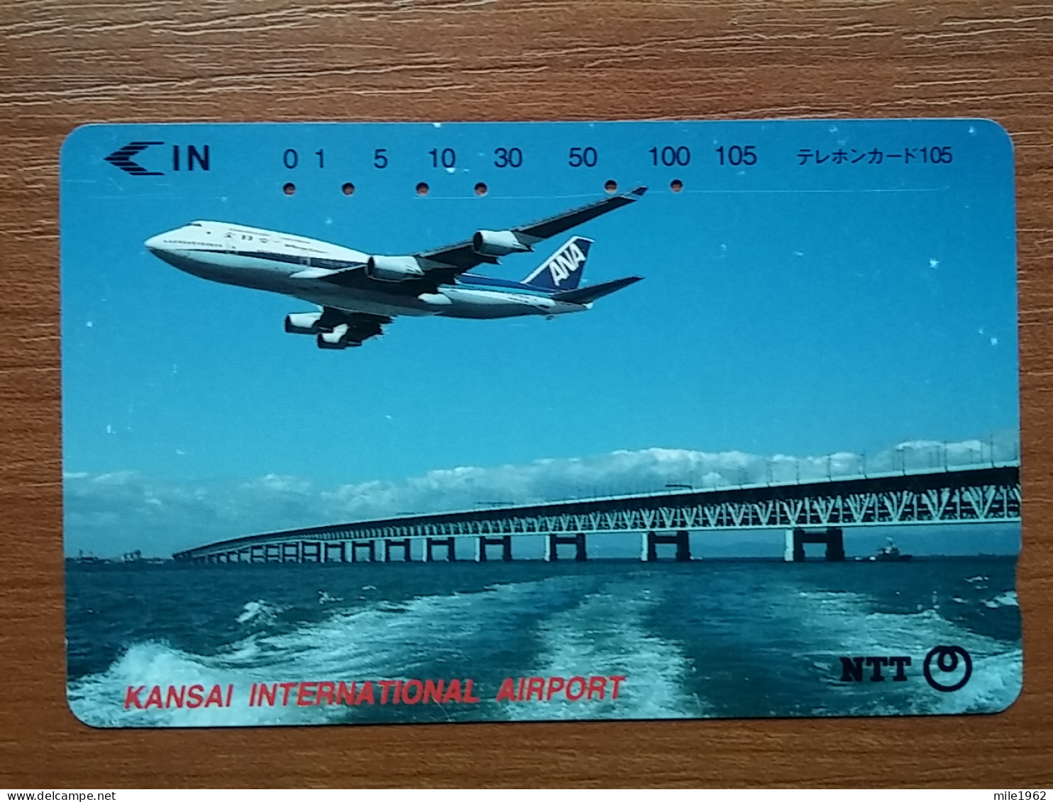 T-358 - JAPAN, Japon, Nipon, TELECARD, PHONECARD,  AVION, PLANE, AVIO, NTT 331-366 - Aviones