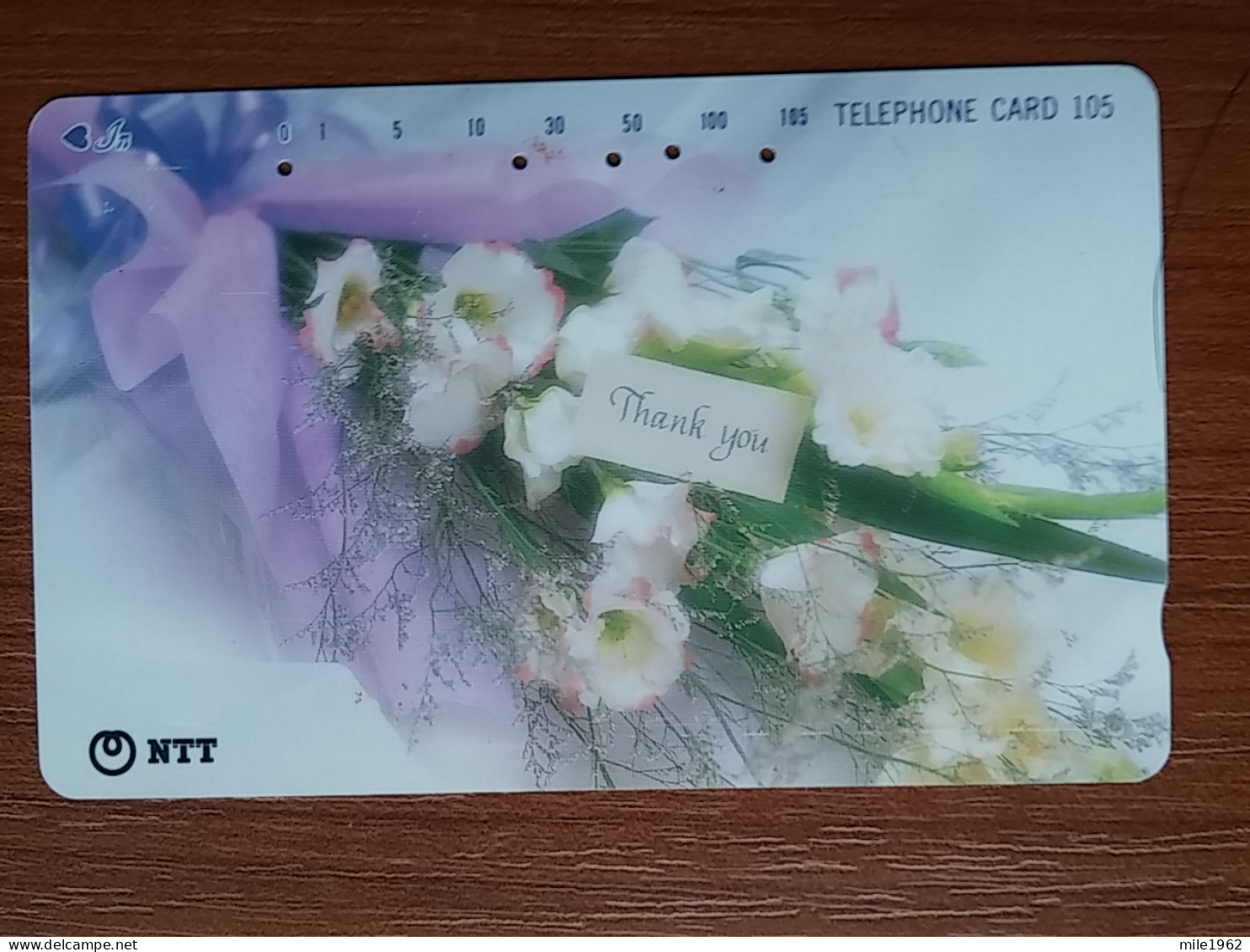 T-358 - JAPAN, Japon, Nipon, TELECARD, PHONECARD,  FLOWER, FLEUR, NTT 231-188 - Blumen