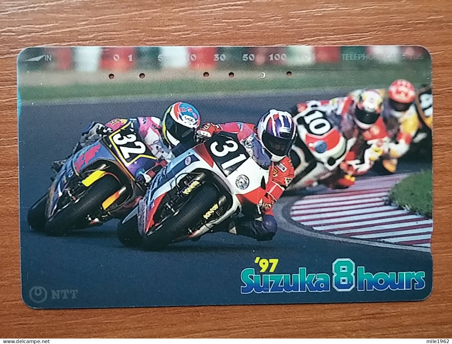 T-358 - JAPAN, Japon, Nipon, TELECARD, PHONECARD,  MOTO, MOTORBIKE, MOTOR, NTT 291-317 SUZUKI - Motos