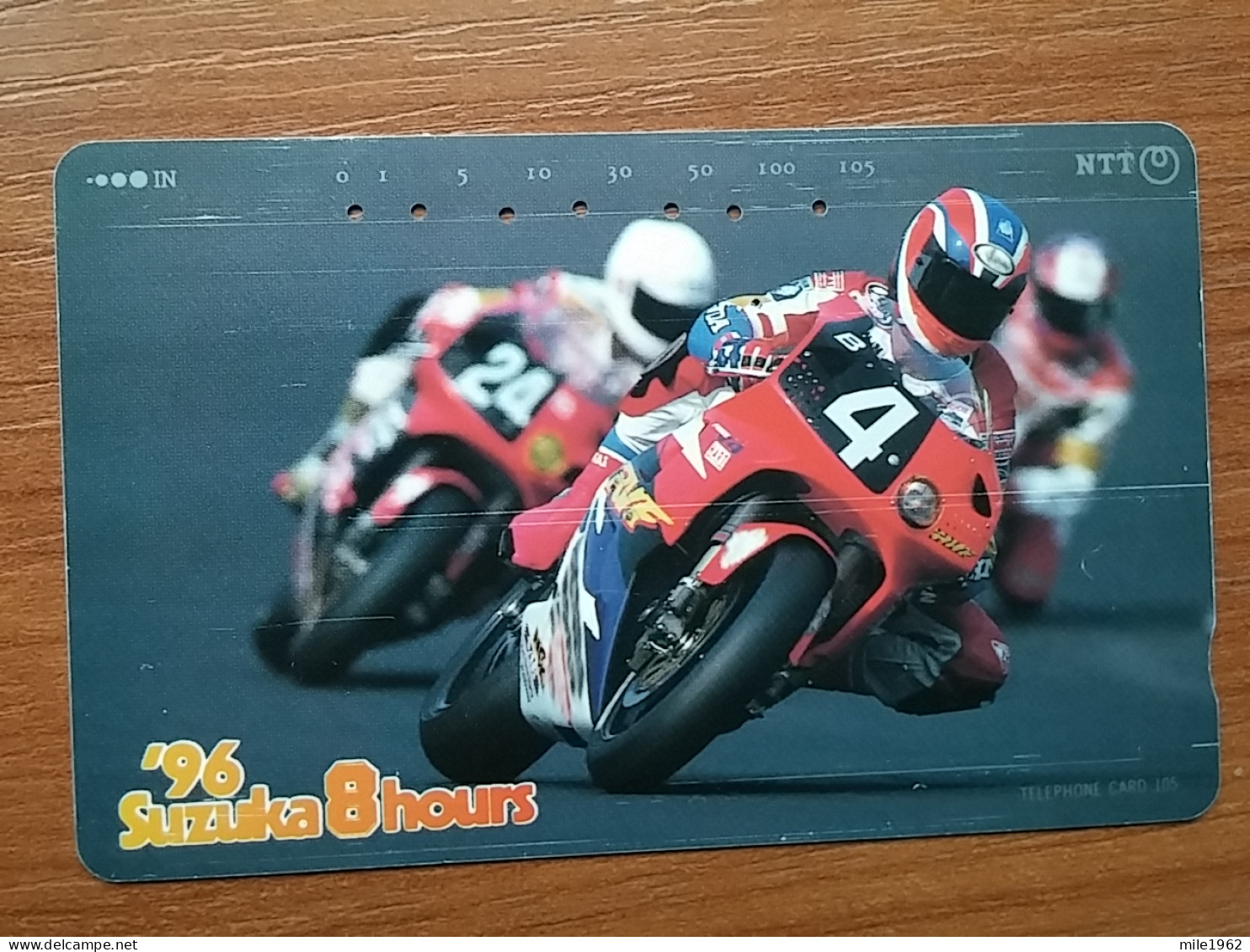 T-358 - JAPAN, Japon, Nipon, TELECARD, PHONECARD,  MOTO, MOTORBIKE, MOTOR, NTT 291-317 SUZUKI - Moto