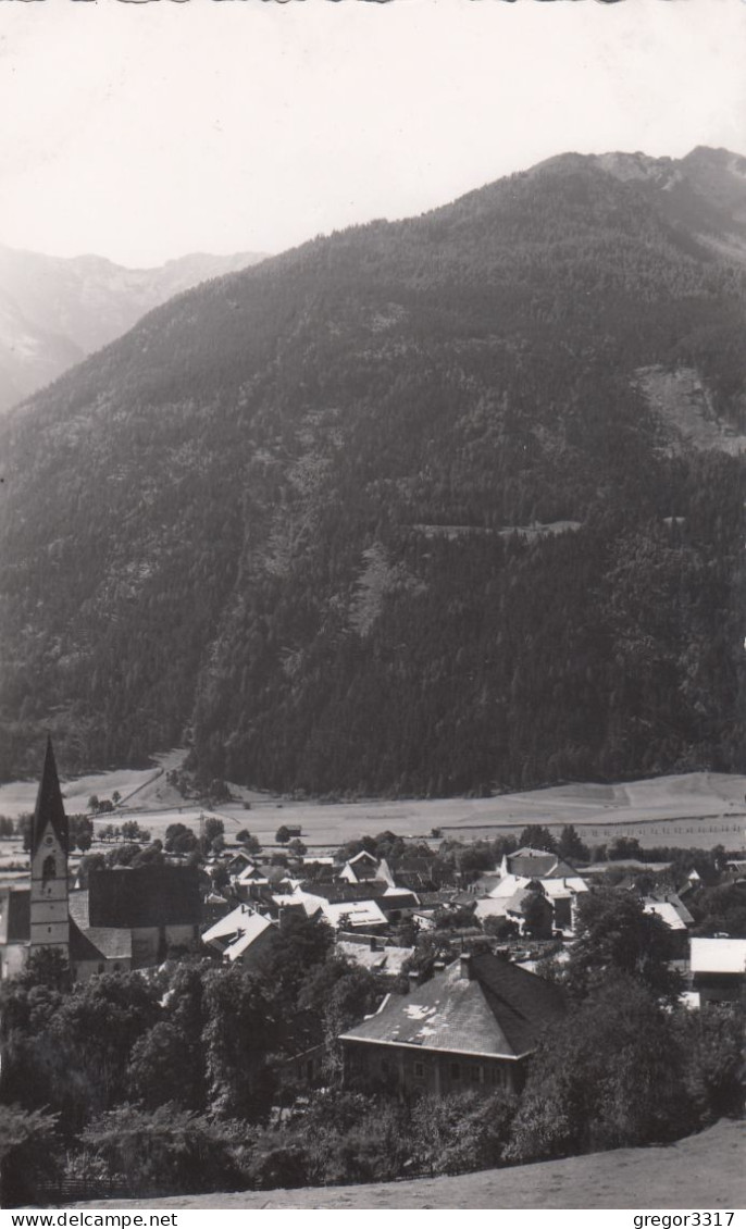 E1263) OBERVELLACH - Kärnten - KIRCHE U. Dächer Mit Wiesen Dahinter - Tolle FOTO AK ALT ! - Obervellach