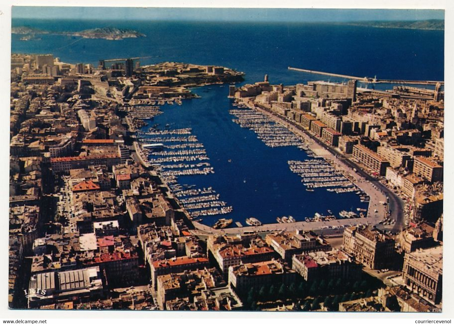 CPM - MARSEILLE (B Du R) - Vue Aérienne Du Vieux Port... Jardins Du Pharo, La Passe - Puerto Viejo (Vieux-Port), Saint Victor, Le Panier