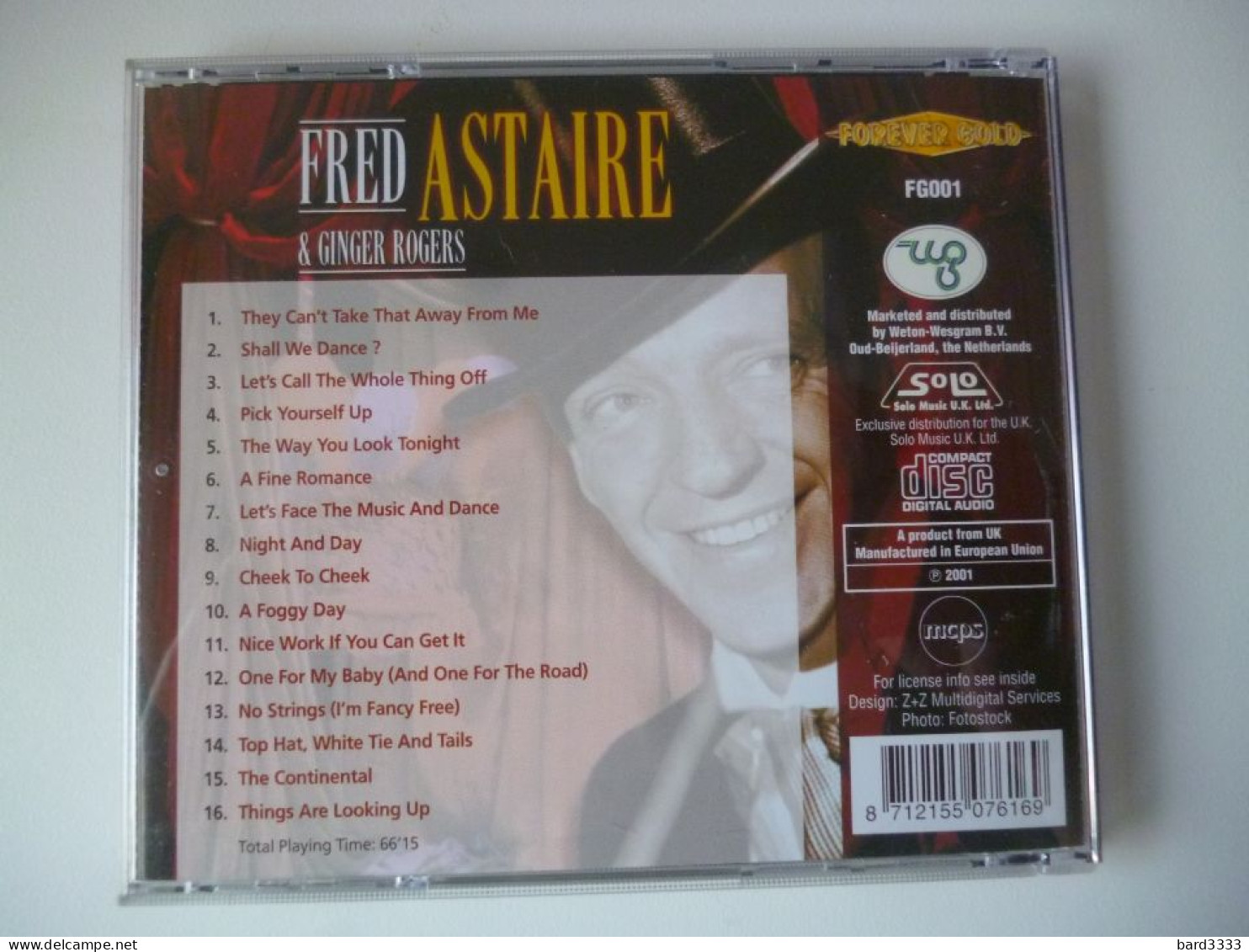CD Fred Astaire & Ginger Rogers - Vollständige Sammlungen