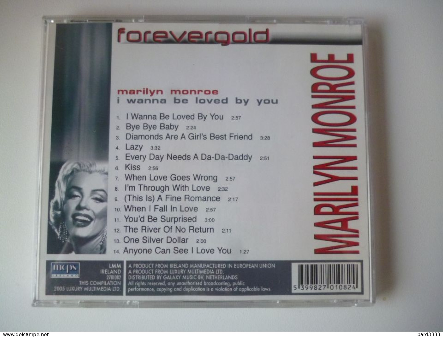 CD Marilyn Monroe - Complete Collections