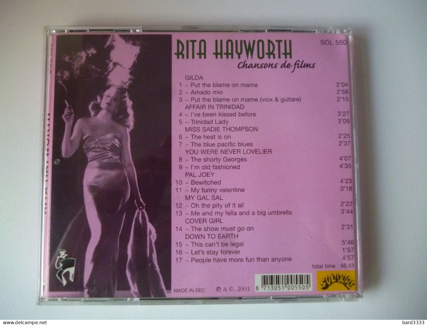 CD Rita Hayworth - Colecciones Completas