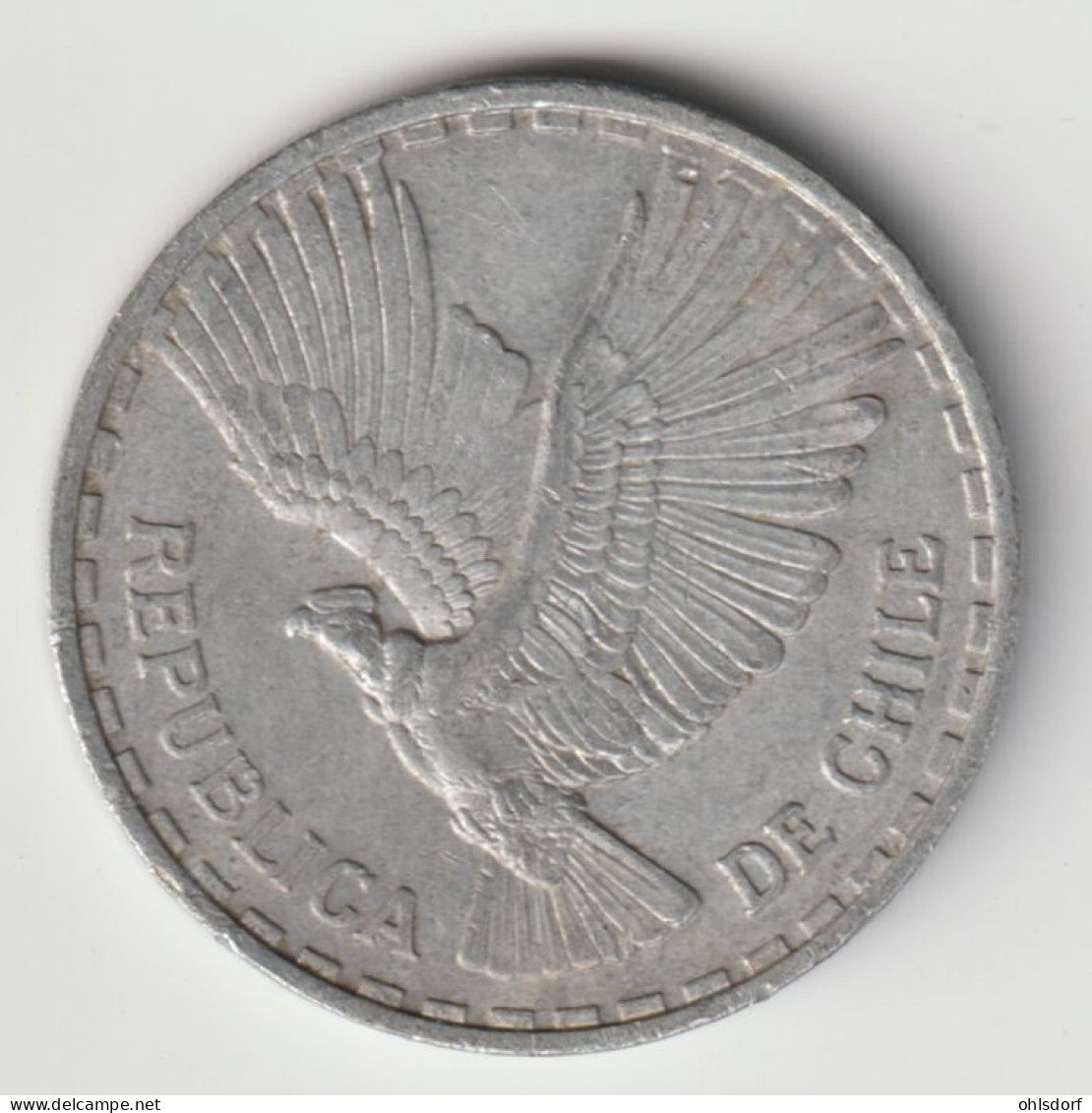 CHILE 1963: 1 Centesimo, KM 189 - Chili