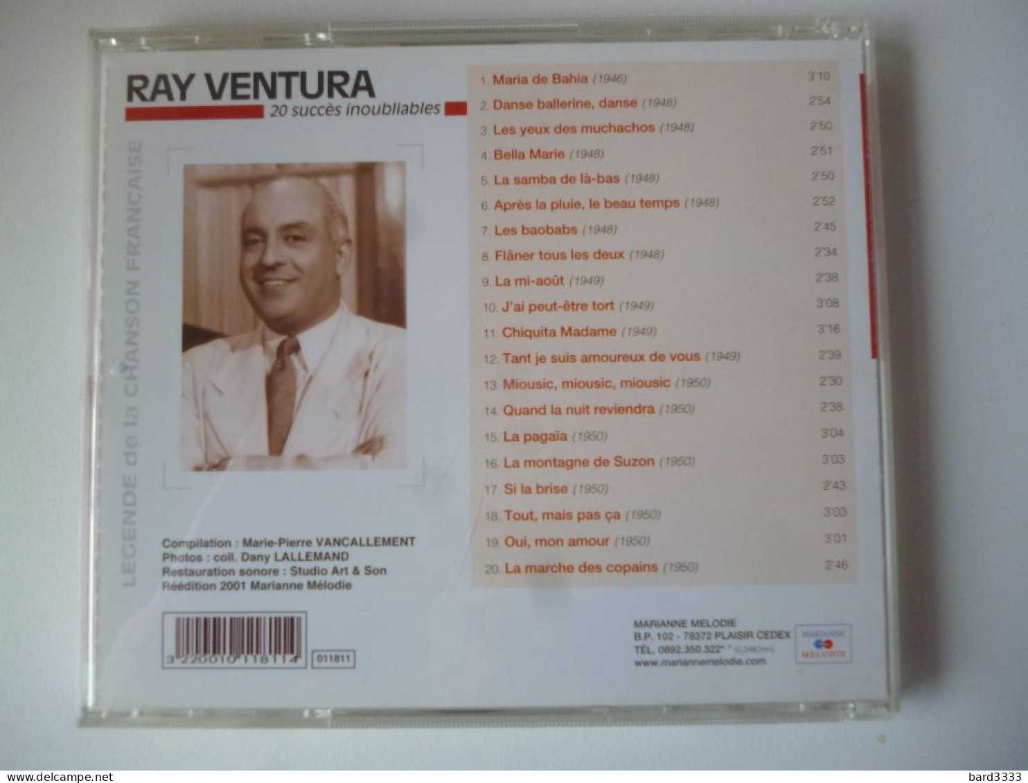 CD Ray Vantura - Collezioni