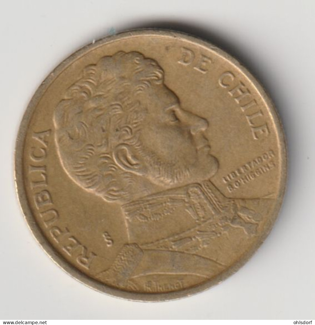 CHILE 1991: 10 Pesos, KM 228 - Chile