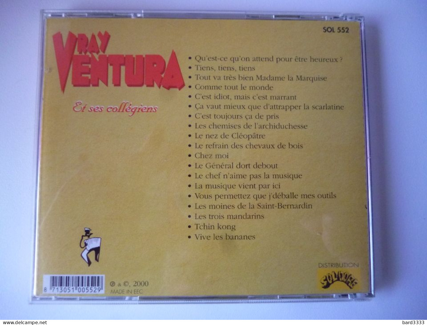 CD Ray Vantura - Collections Complètes