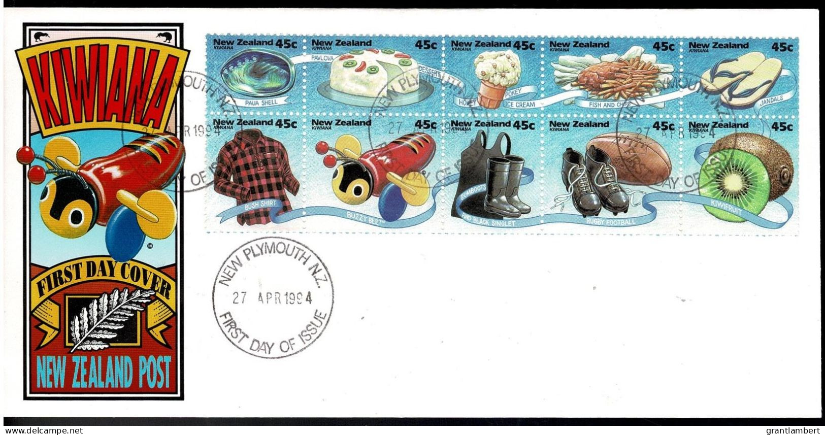 New Zealand 1994 Kiwiana FDC - FDC