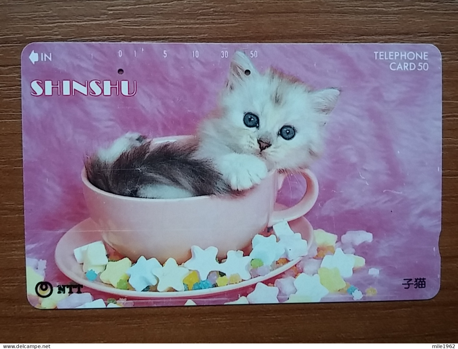 T-372 - JAPAN, Japon, Nipon, TELECARD, PHONECARD, Cat, Chat, NTT 270-349 - Cats