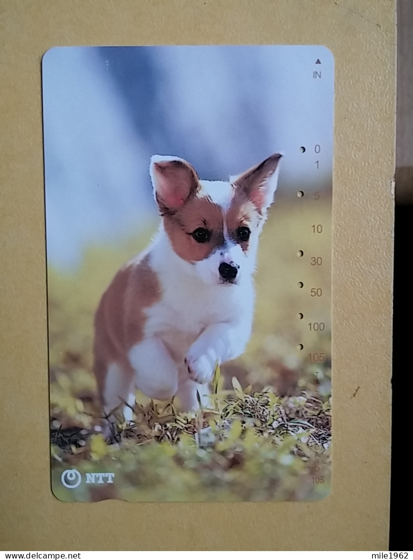 T-374 - JAPAN, Japon, Nipon, TELECARD, PHONECARD, Dog, Chien, NTT 231-394 - Chiens