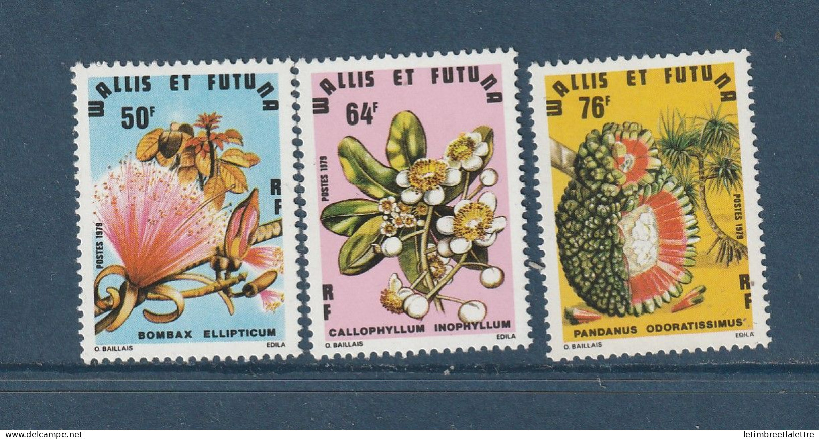 Wallis Et Futuna - YT N° 234 à 236 ** - Neuf Sans Charnière - 1979 - Neufs