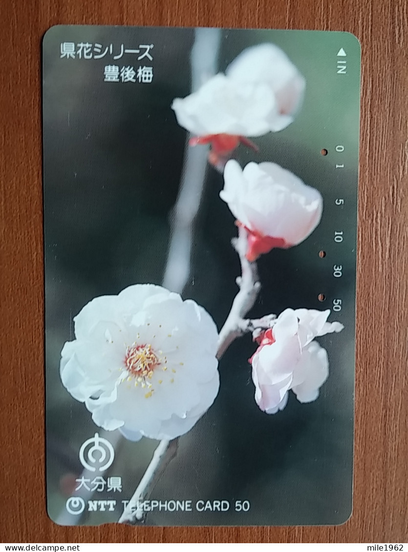 T-382 - JAPAN, Japon, Nipon, TELECARD, PHONECARD, Flower, Fleur, NTT 390-127 - Flores