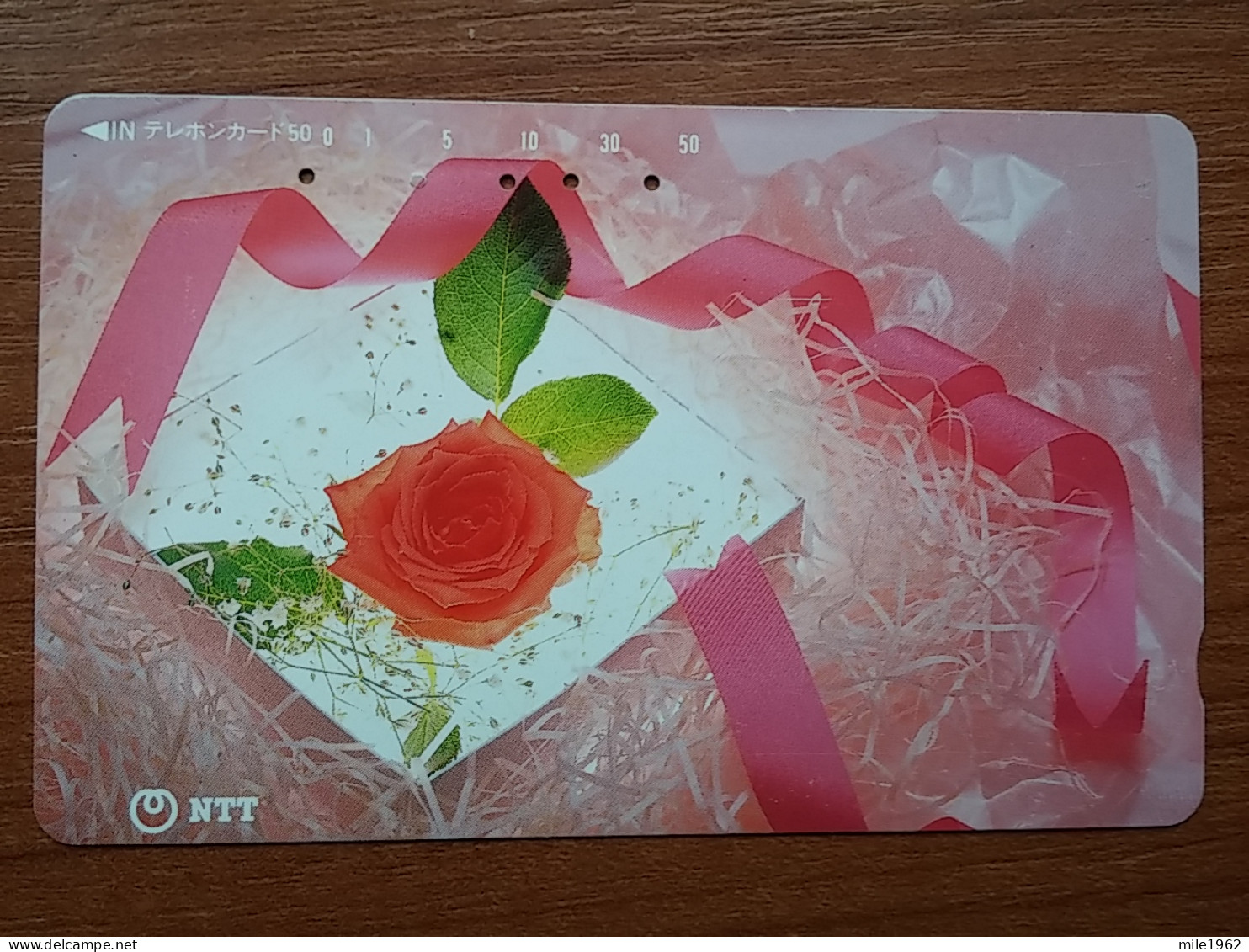 T-383 - JAPAN, Japon, Nipon, TELECARD, PHONECARD, Flower, Fleur, NTT 331-119 - Bloemen