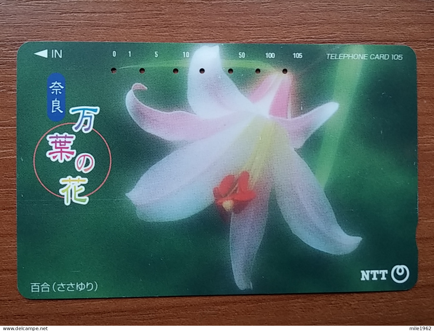 T-383 - JAPAN, Japon, Nipon, TELECARD, PHONECARD, Flower, Fleur, NTT 331-453 - Blumen