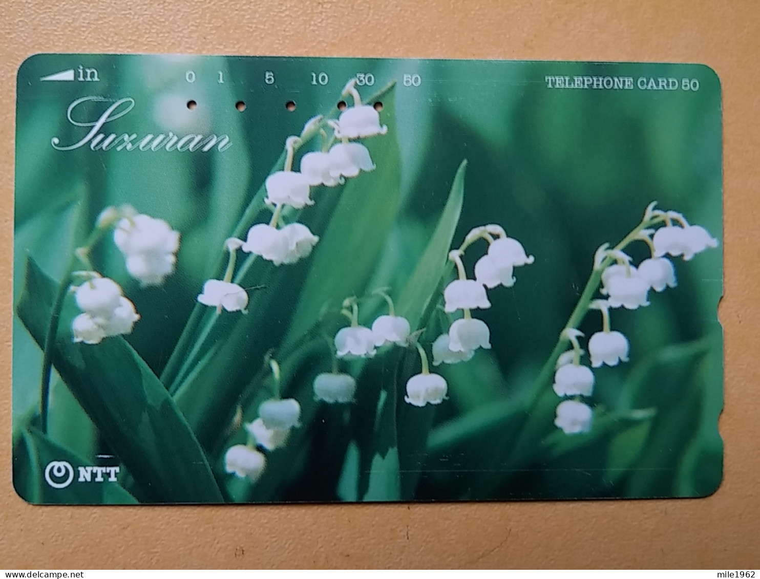 T-383 - JAPAN, Japon, Nipon, TELECARD, PHONECARD, Flower, Fleur, NTT 431-825 - Flores