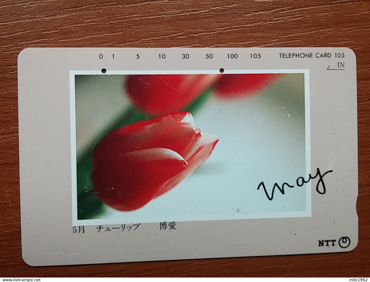 T-384 - JAPAN, Japon, Nipon, TELECARD, PHONECARD, Flower, Fleur, NTT 271-057 - Fleurs
