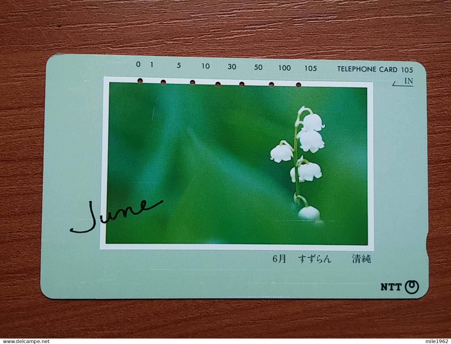 T-384 - JAPAN, Japon, Nipon, TELECARD, PHONECARD, Flower, Fleur, NTT 271-058 - Flowers