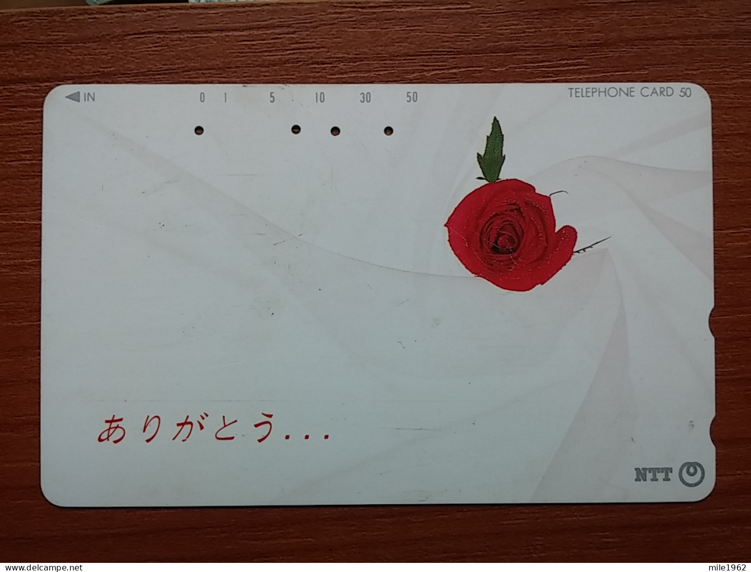 T-384 - JAPAN, Japon, Nipon, TELECARD, PHONECARD, Flower, Fleur, NTT 291-204 - Fiori