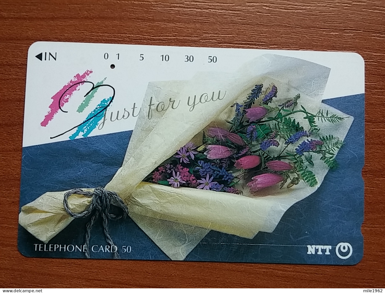 T-385 - JAPAN, Japon, Nipon, TELECARD, PHONECARD, Flower, Fleur, NTT 271-125 - Bloemen