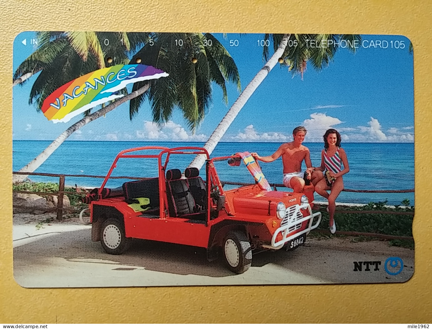 T-388 - JAPAN, Japon, Nipon, TELECARD, PHONECARD, Auto, Car NTT 291-223 - Coches