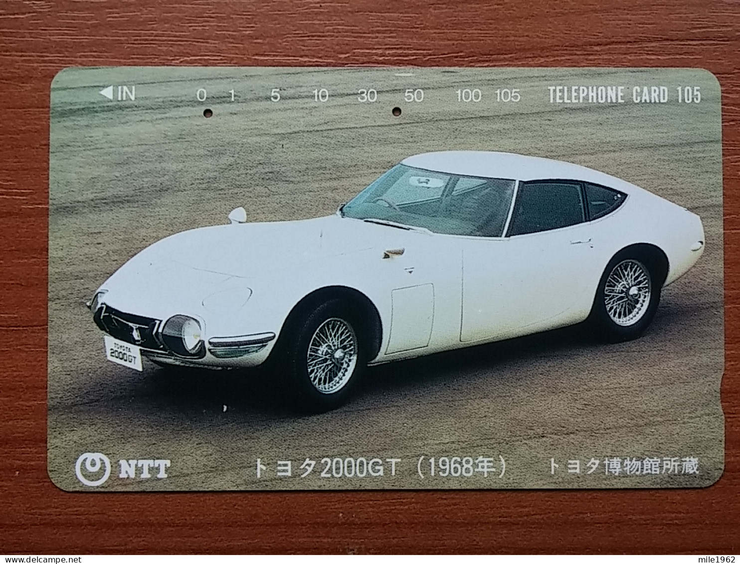 T-388 - JAPAN, Japon, Nipon, TELECARD, PHONECARD, Auto, Car NTT 291-262 - Cars