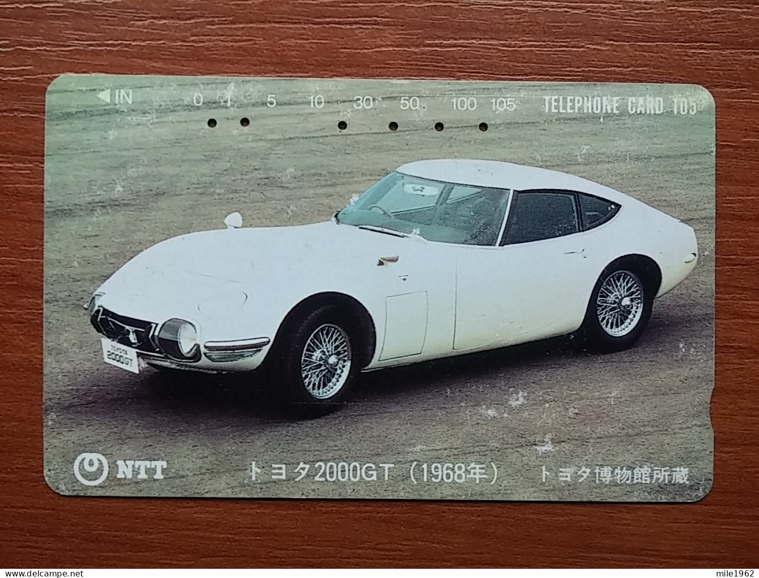 T-388 - JAPAN, Japon, Nipon, TELECARD, PHONECARD, Auto, Car NTT 291-262 - Auto's