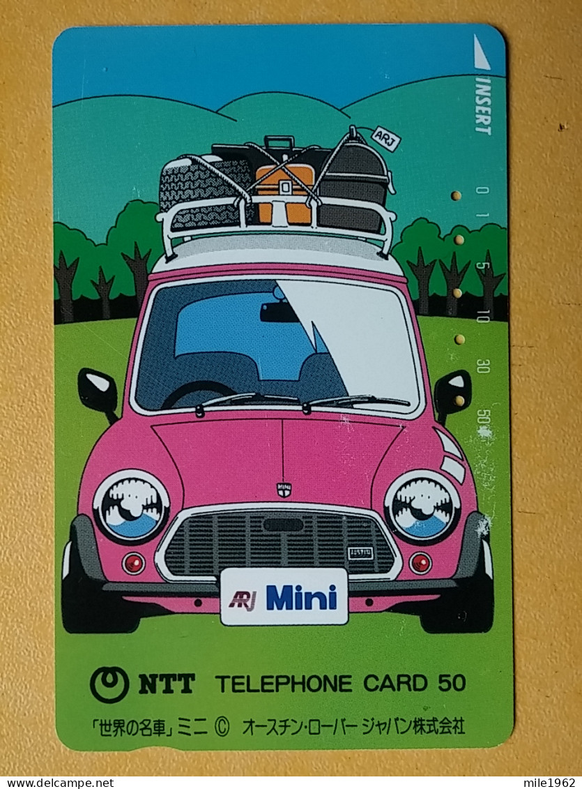 T-388 - JAPAN, Japon, Nipon, TELECARD, PHONECARD, Auto, Car NTT 410-117 - Cars