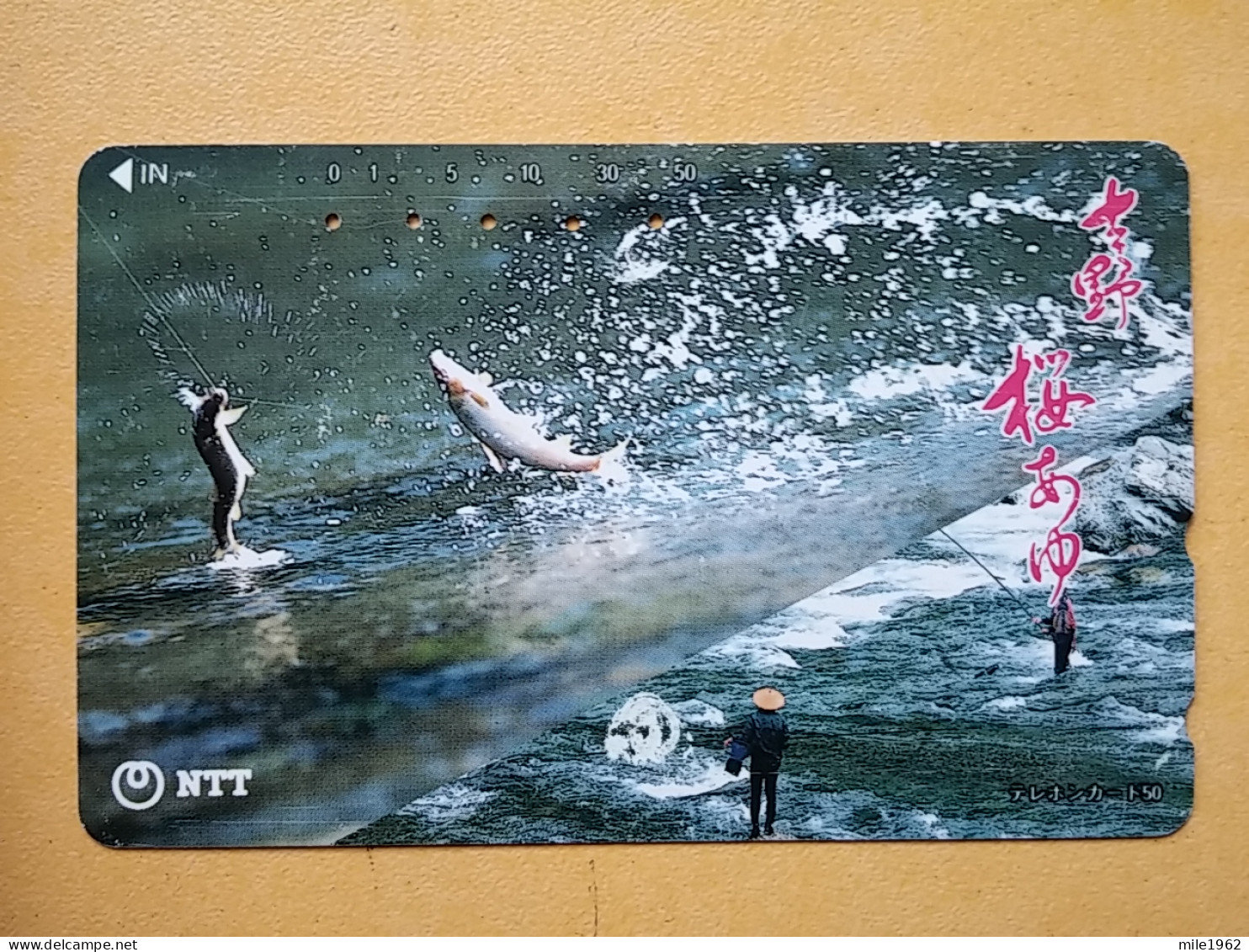 T-389 - JAPAN, Japon, Nipon, TELECARD, PHONECARD, FISH, POISON, NTT 331-284 - Fische