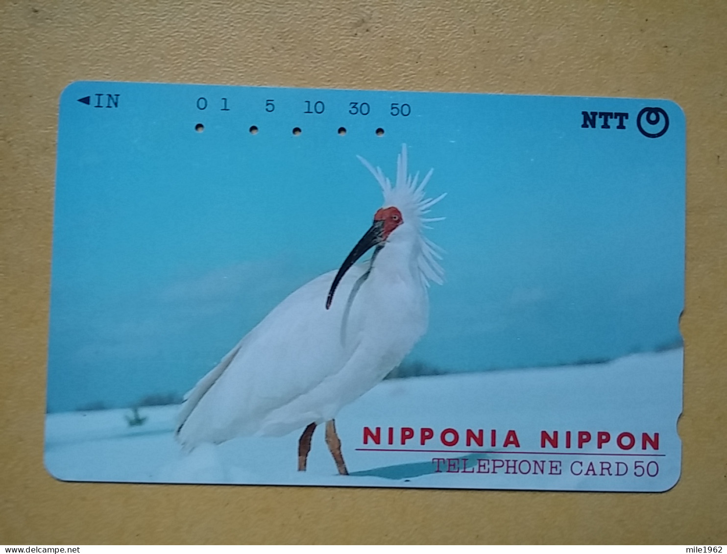 T-391 - JAPAN, Japon, Nipon, TELECARD, PHONECARD, NTT 270-264, Bird, Oiseau - Autres & Non Classés