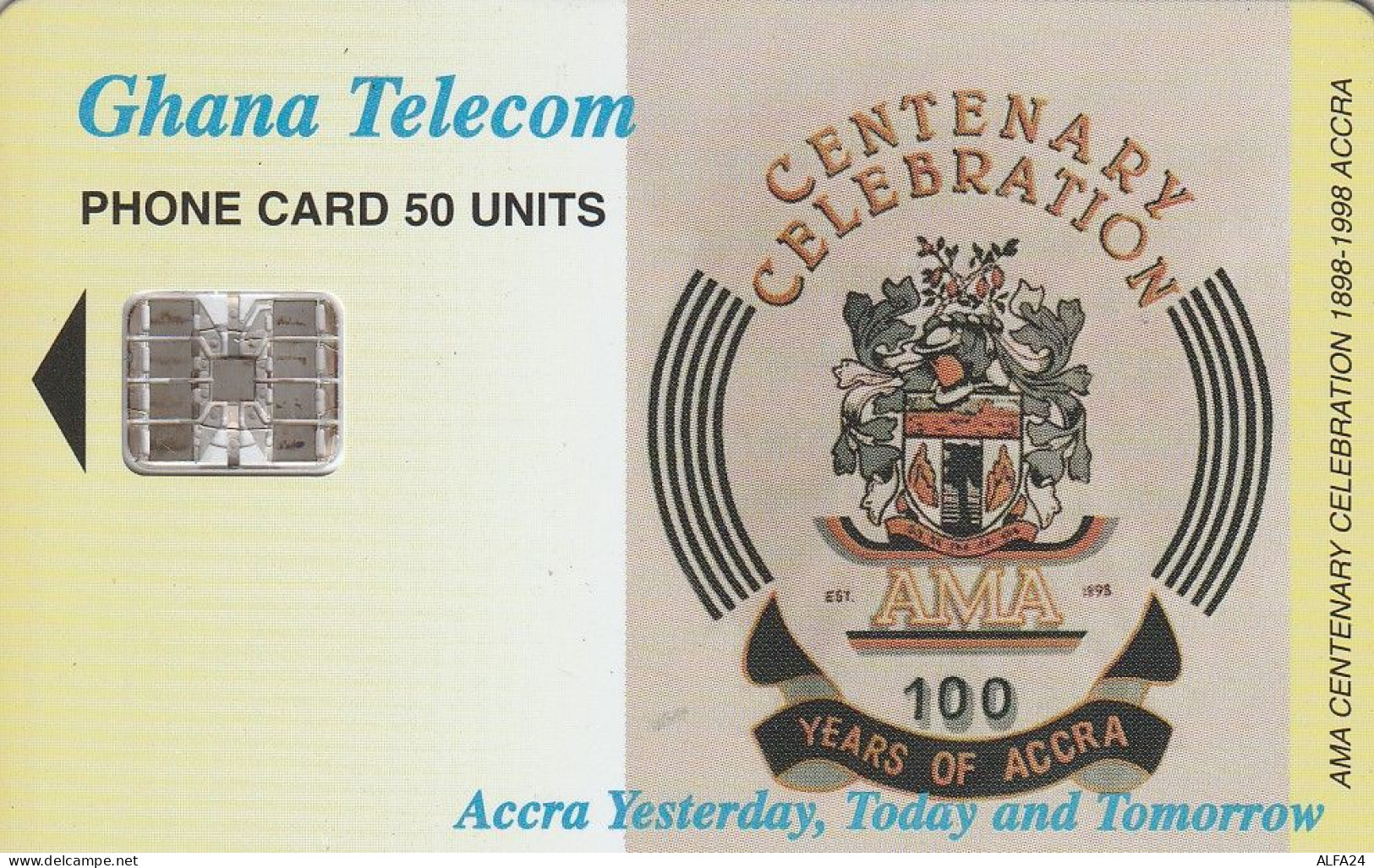 PHONE CARD GHANA  (E35.25.4 - Ghana