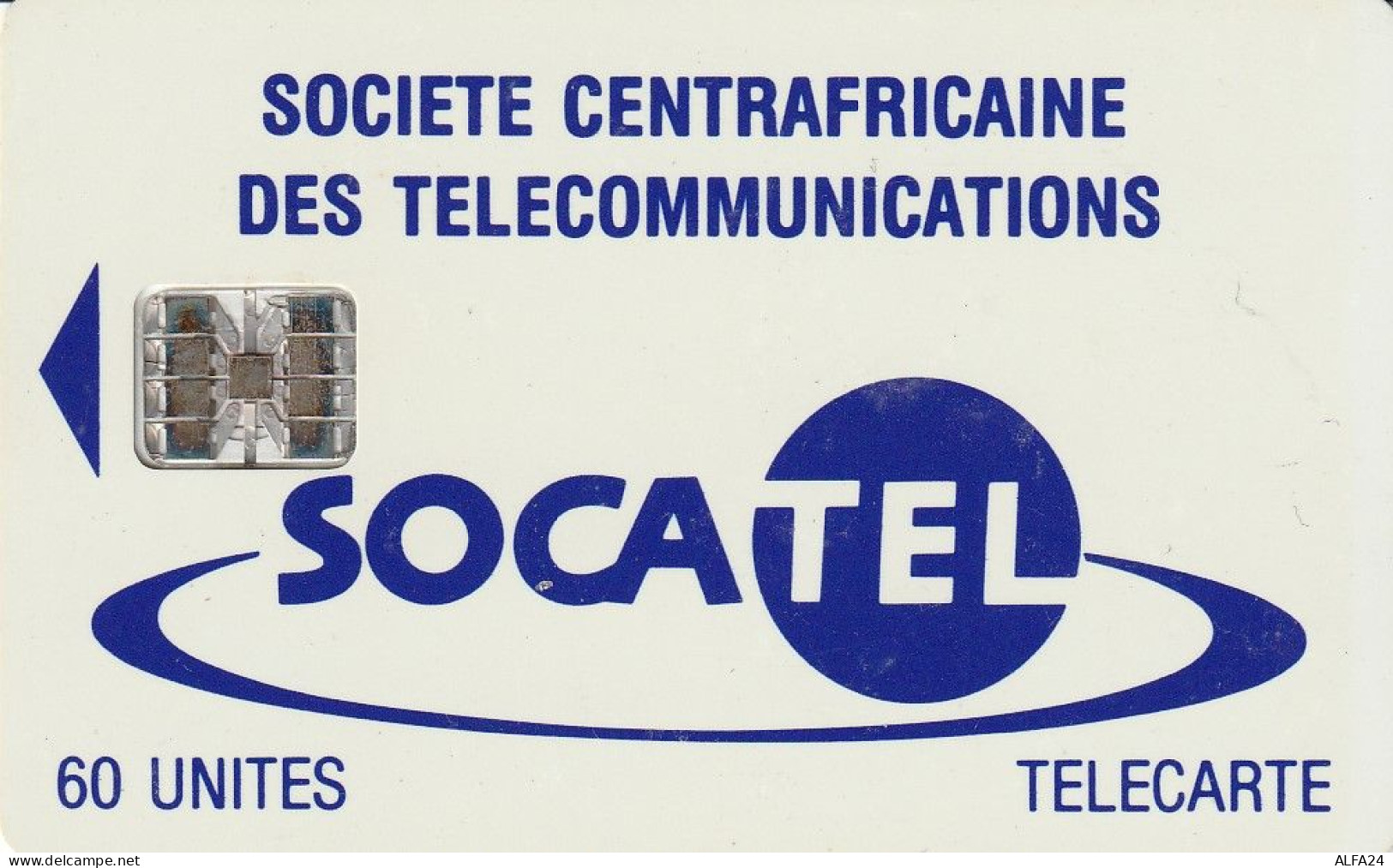 PHONE CARD CENTRAFRICA  (E35.20.5 - Centrafricaine (République)