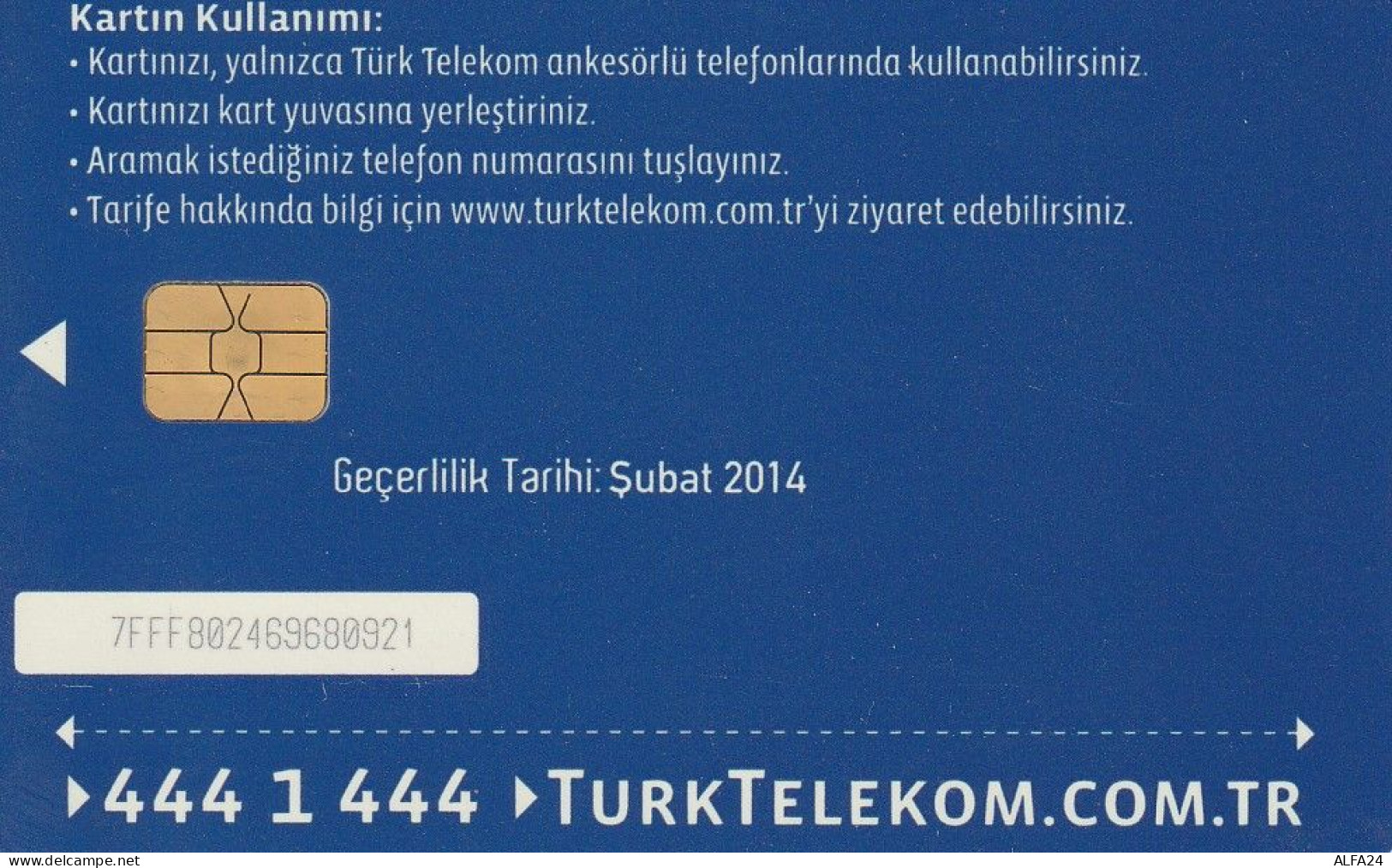 PHONE CARD TURCHIA  (E35.20.4 - Turkije