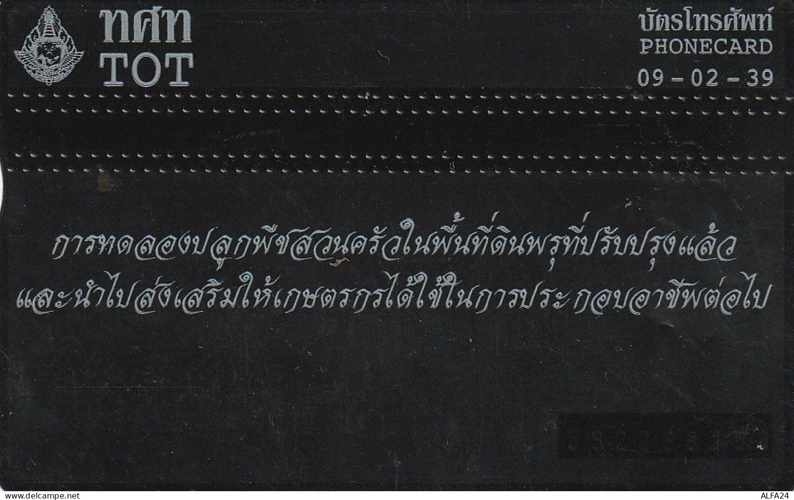 PHONE CARD TAILANDIA  (E34.3.7 - Tailandia