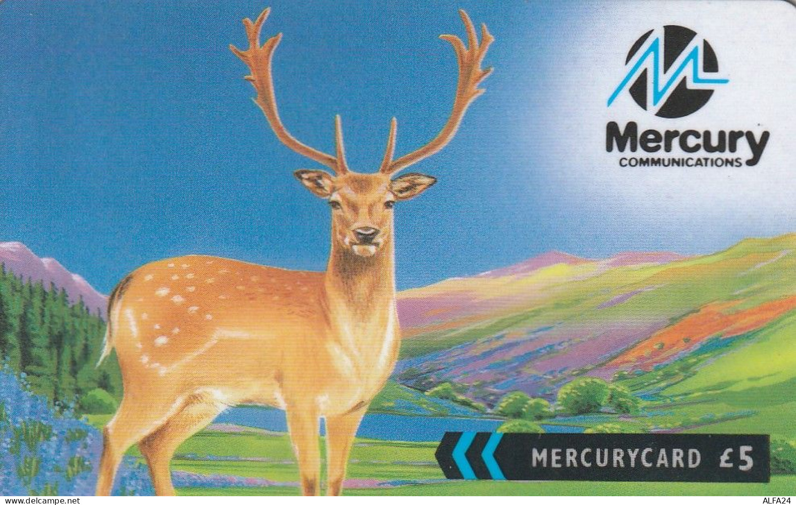 PHONE CARD UK MERCURY (E34.3.8 - [ 4] Mercury Communications & Paytelco