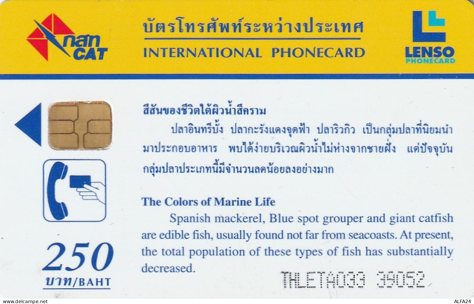 PHONE CARD TAILANDIA  (E34.1.3 - Tailandia