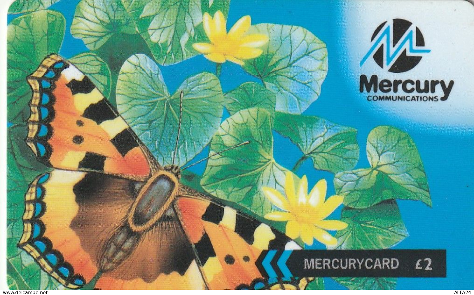 PHONE CARD UK MERCURY (E30.31.2 - Mercury Communications & Paytelco