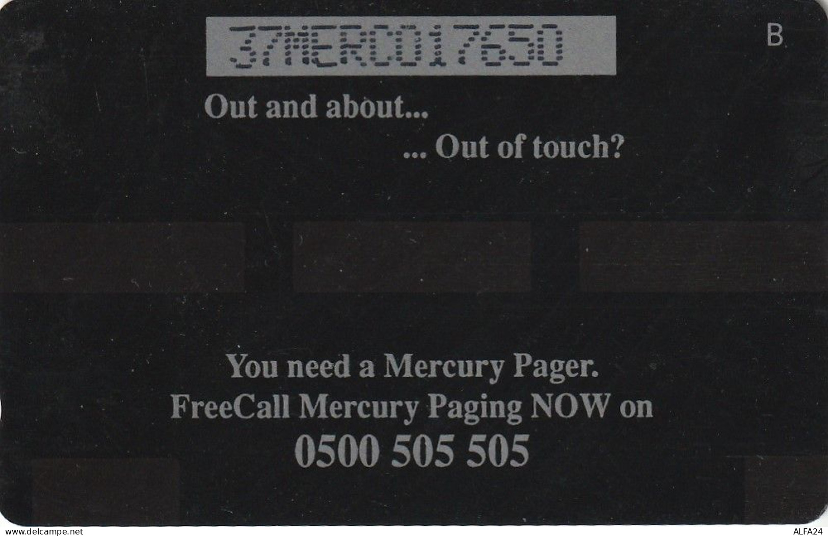 PHONE CARD UK MERCURY (E30.31.2 - Mercury Communications & Paytelco